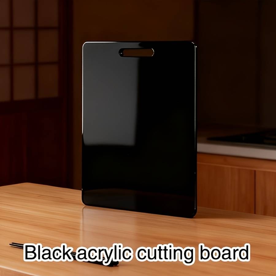 Cutting Board Color Black    Size40X30Cm 15.7X11.8In