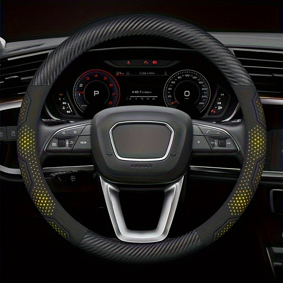 Car Steering Wheel Cover White