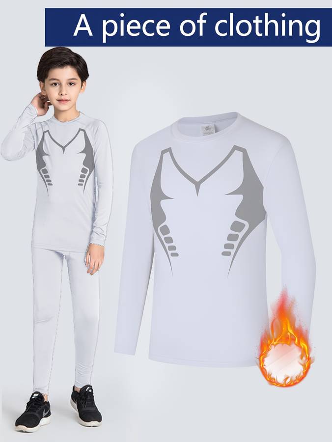 Thermal Underwear Color White Size13Y