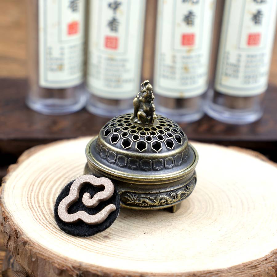 Incense Burner Items  Three Legged Qilin  Dragon And Phoenix Incense Burner  One Piece