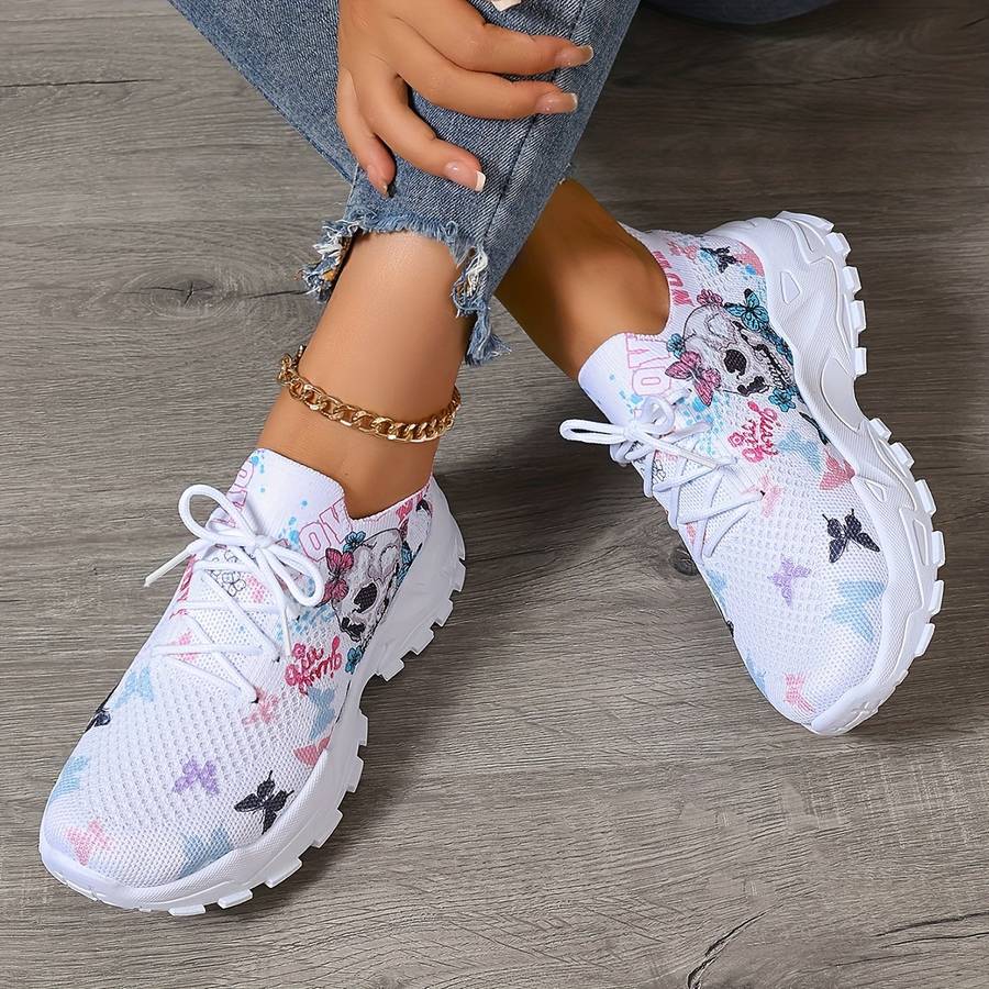 Women S Sneakers Color White Sizeuk 5