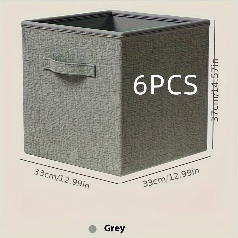 Storage And Organizationcolor Grey Quantity 6Pcs