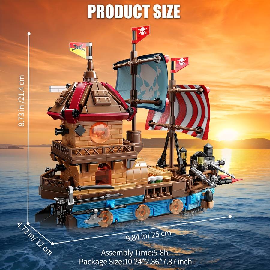 3D Jigsaw Puzzle Model Ship