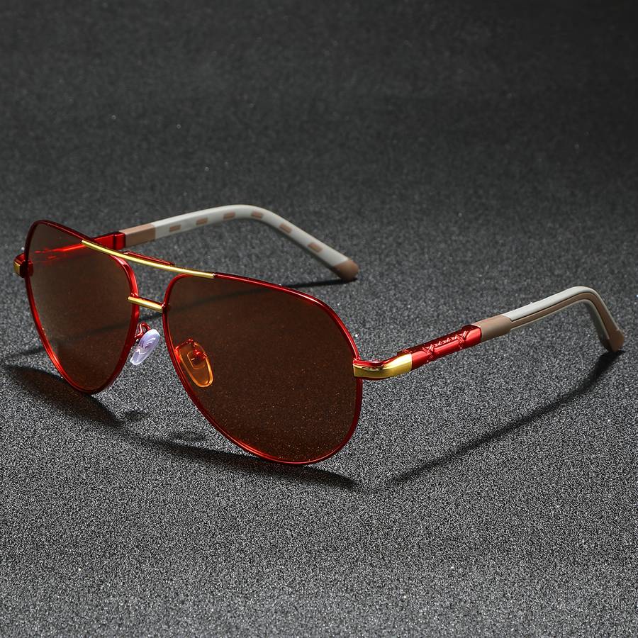 Cycling Glasses Color Red