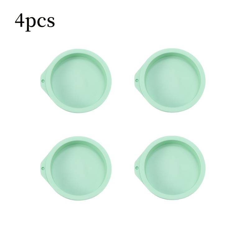 Suitable For Baking Molds Color Green Quantity 4Pcs