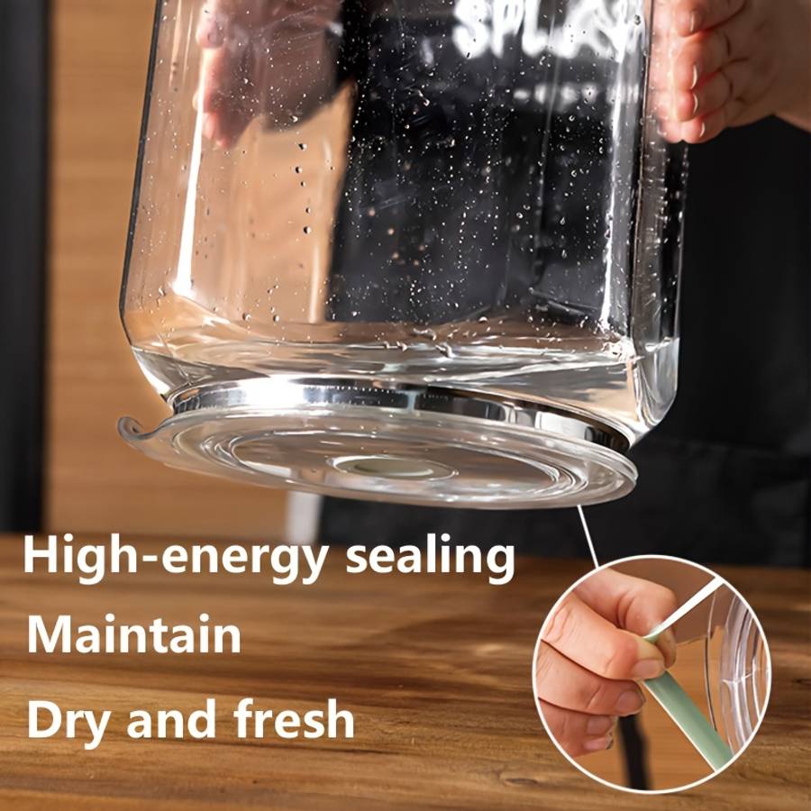 Sealed Jar Capacity 5L Quadrilateral Sealed Jar