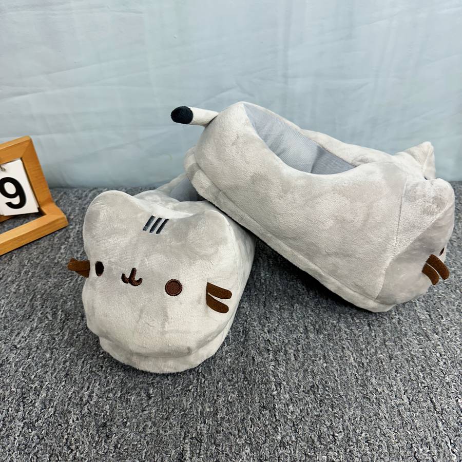 Cotton Slippers Color Black Sizeuk 8.5