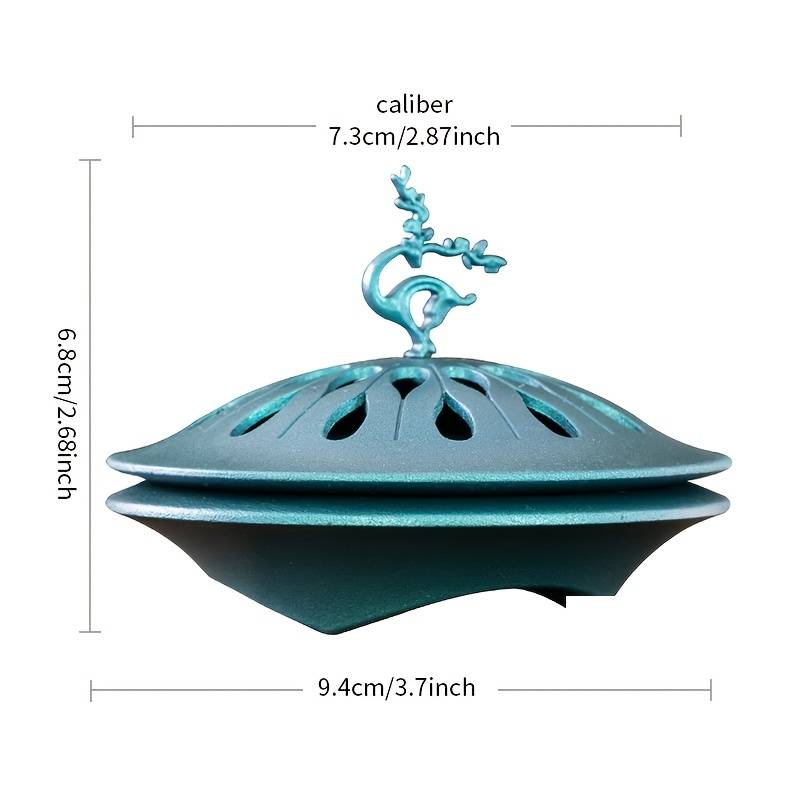 Incense Burner Color  Fortune Lotus Incense Burner Black
