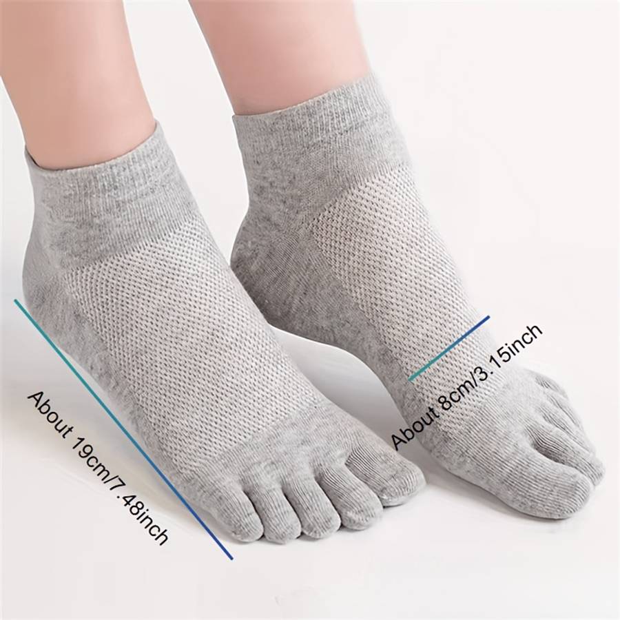 Women S Socks Color 5Pairs White Size Onesize