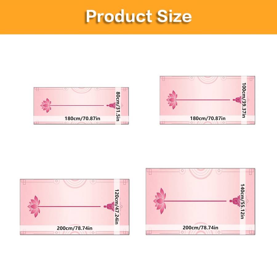 Yoga Mat 80*180Cm31.5*70.87In