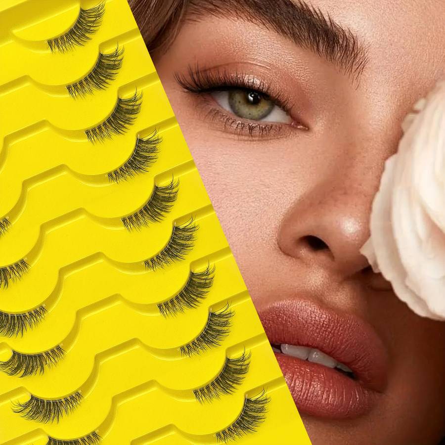 False Eyelashes Model Yh 801 5 White