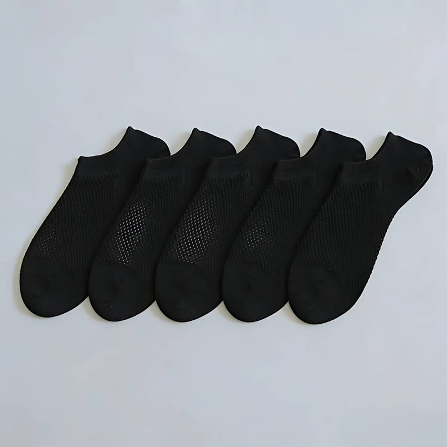 Women S Socks Color Black **5 Pairs Pack Size Onesize
