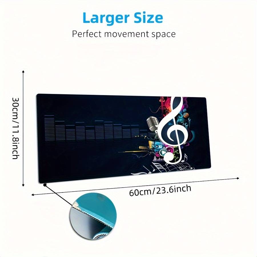 Mouse Pad Size 31.4x11.8Inch