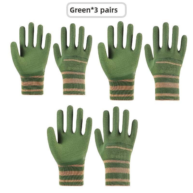Work Gloves Color Green