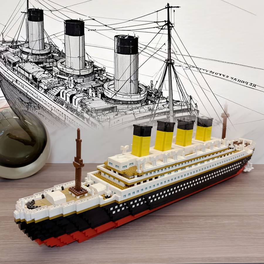 3D Jigsaw Puzzle Model Ship Items Titanic 3806Pcs