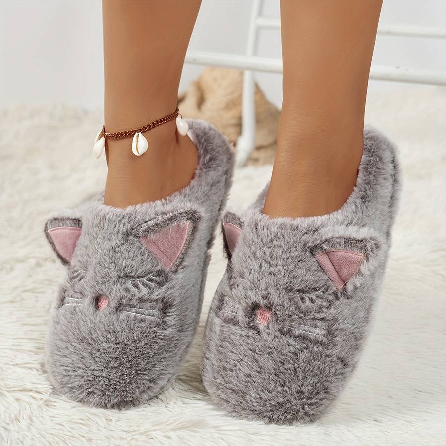 Cotton Slippers Color Tawny Sizeuk 6.5-7
