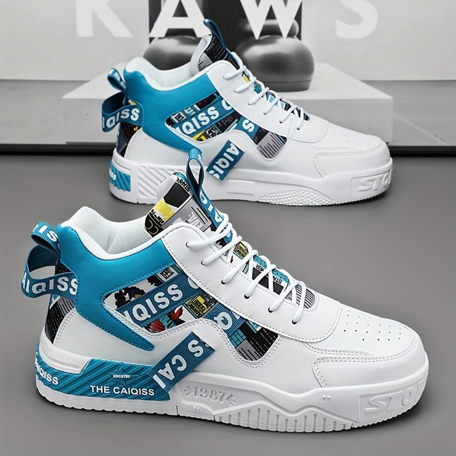 Sneakers Color White Blue Sizeuk 5.5