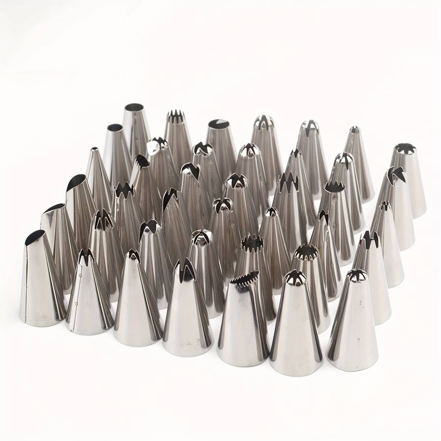 Professional Cake Decorating Head Color Silvery