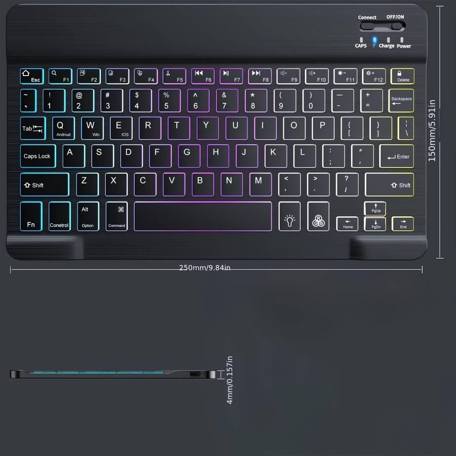 keyboard color White