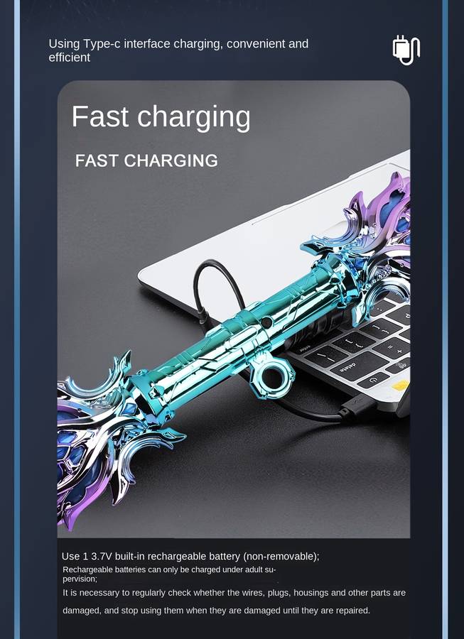 Toy Weapons Color Ice Purple