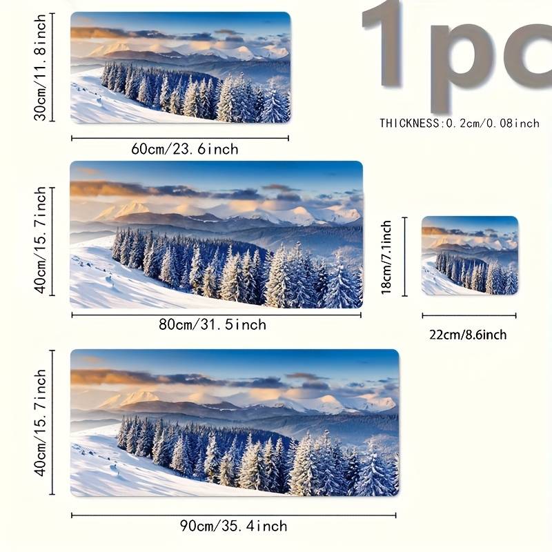 Mouse Pad Size 30Cmx60Cm-11.8Inx23.6In