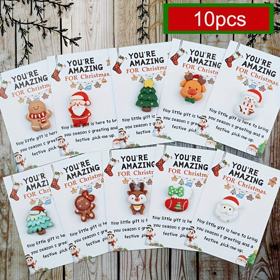 Christmas Decorations Color 10Pcs