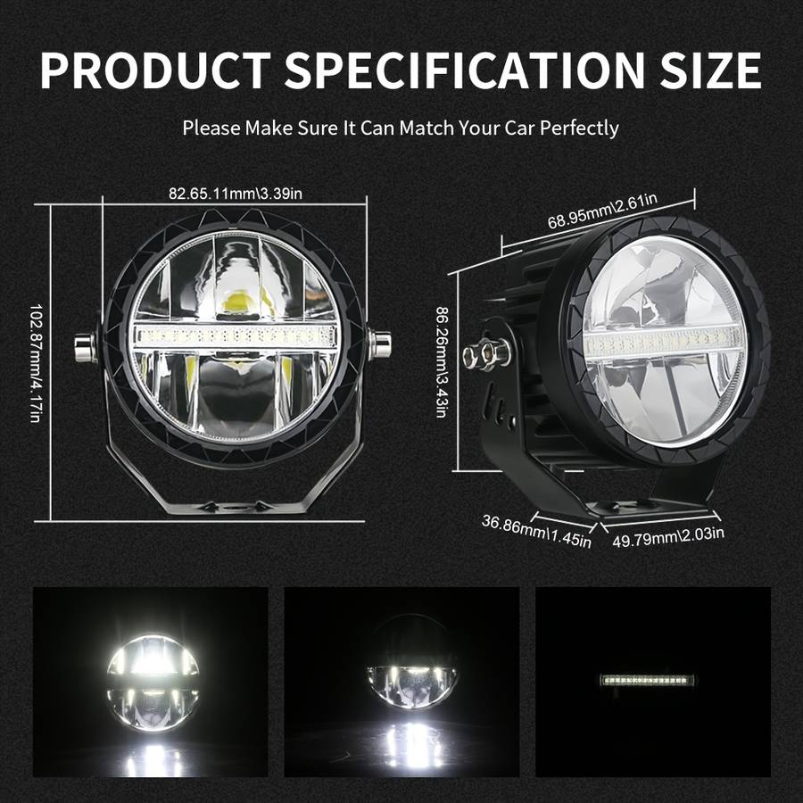 Car Lights Quantity 2Pcs