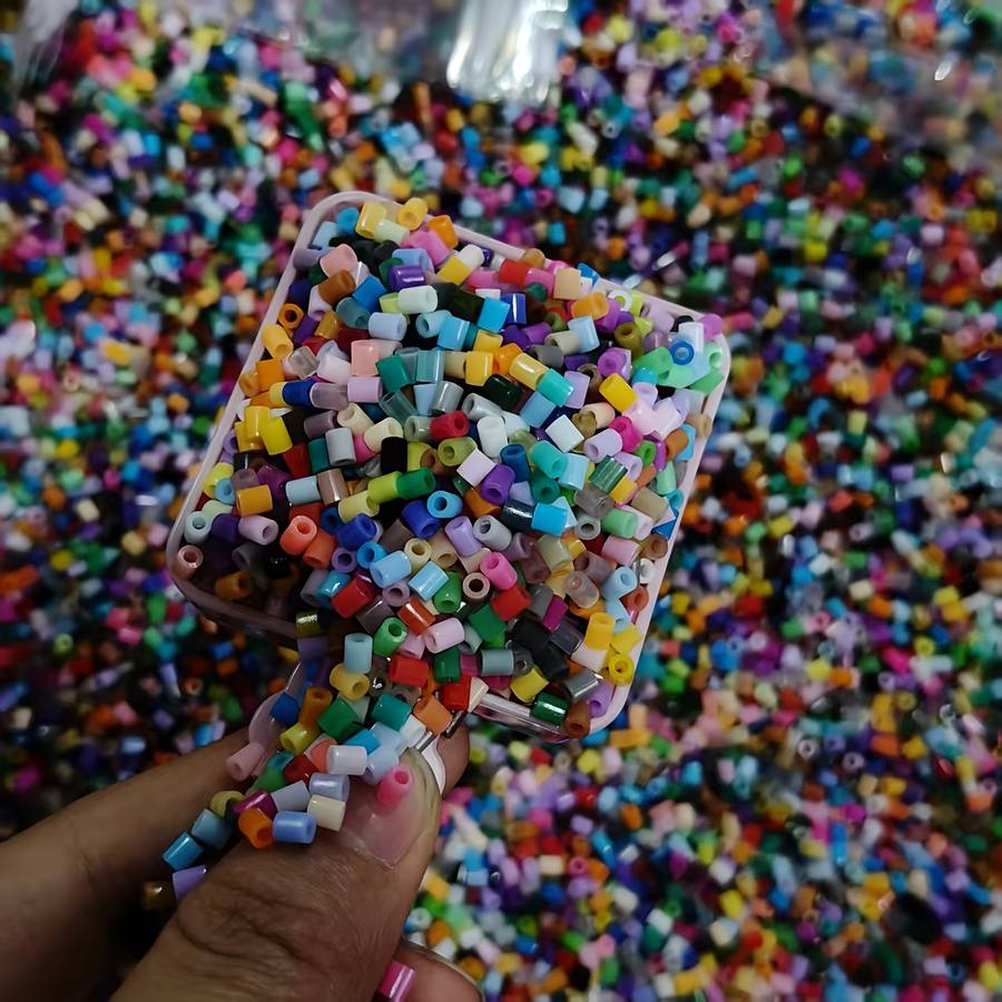 Perler Bead Set Colored Mixed Beans*5Bag