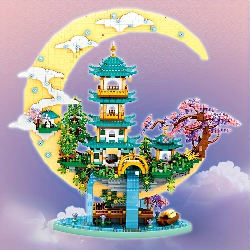Building Toy Architectural Model Toy Set Model Guanghan Palace