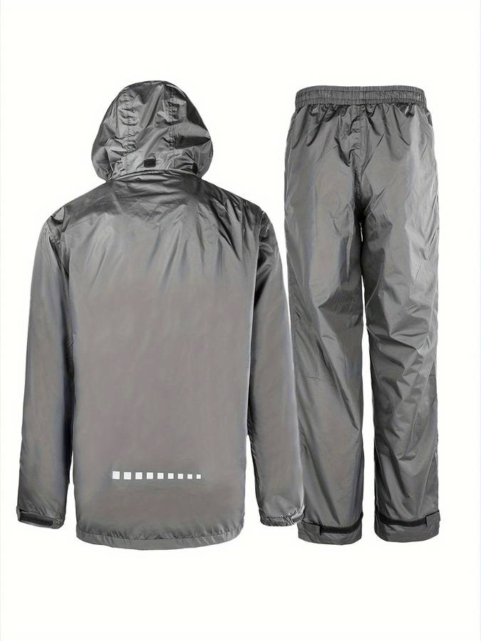 Raincoat Grey Size M