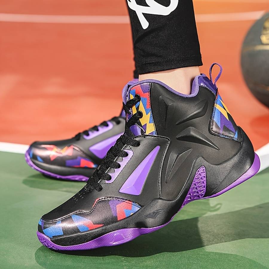Basketball Shoes Color 8711 Mandarin Duck Sizeuk 7