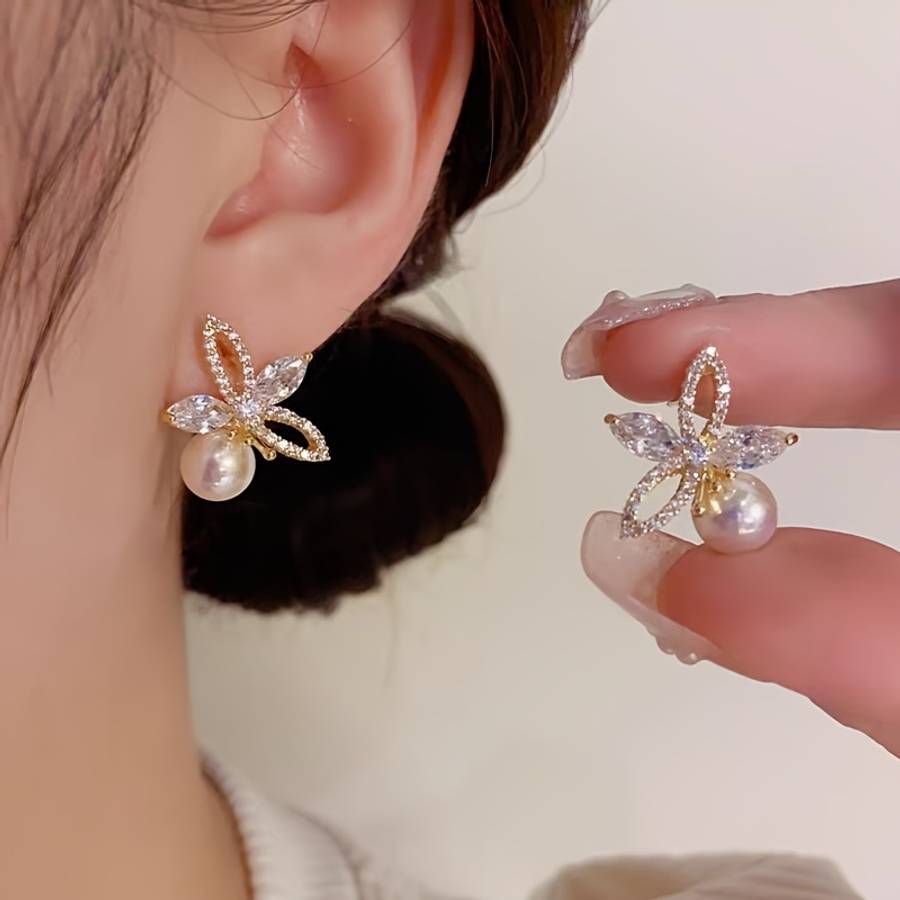Women S Earrings Color Golden Yellow