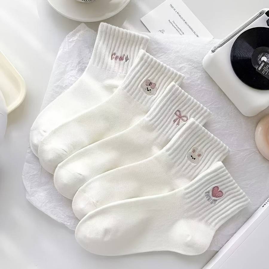 Women S Socks Color White Size Onesize