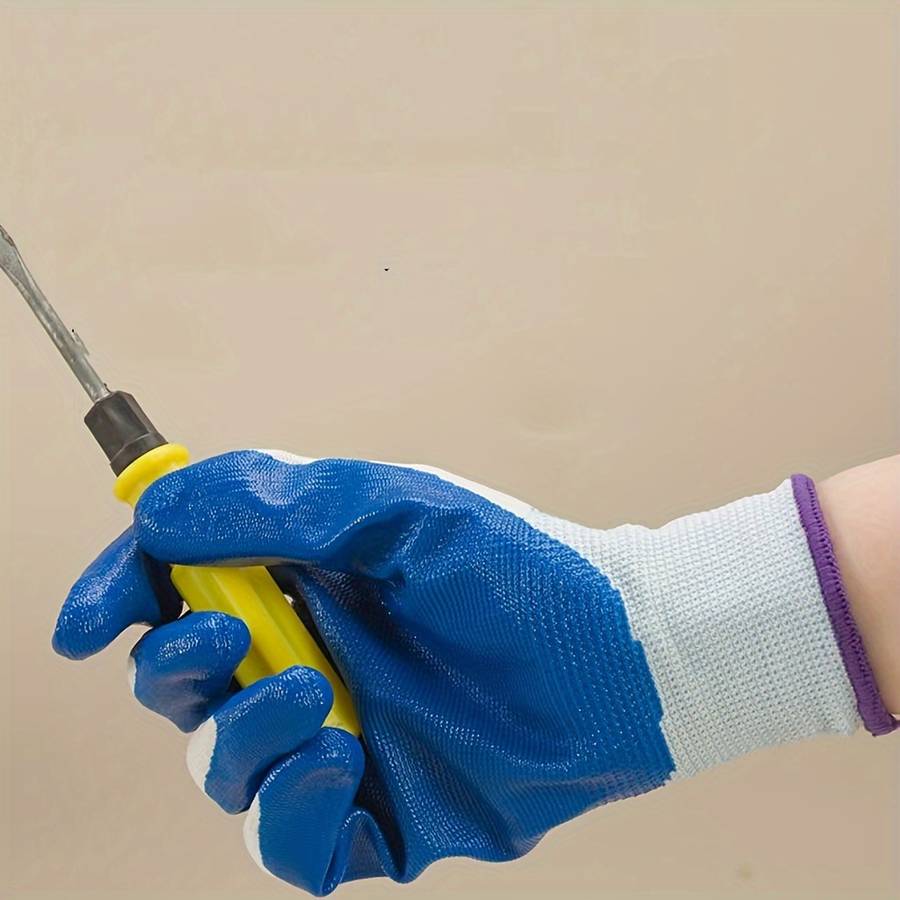 Work Gloves Size Suitable Sizes For Everyone Quantity 1 Pair Of