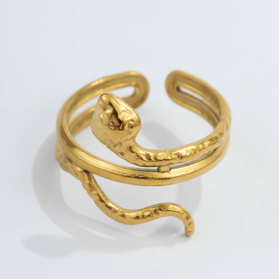 Classic Fashion Boho Style Ring Color Golden