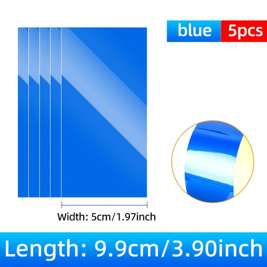 Car Scratch Repair Tool Items Red 5Cm X 9.9Cm  5Pcs