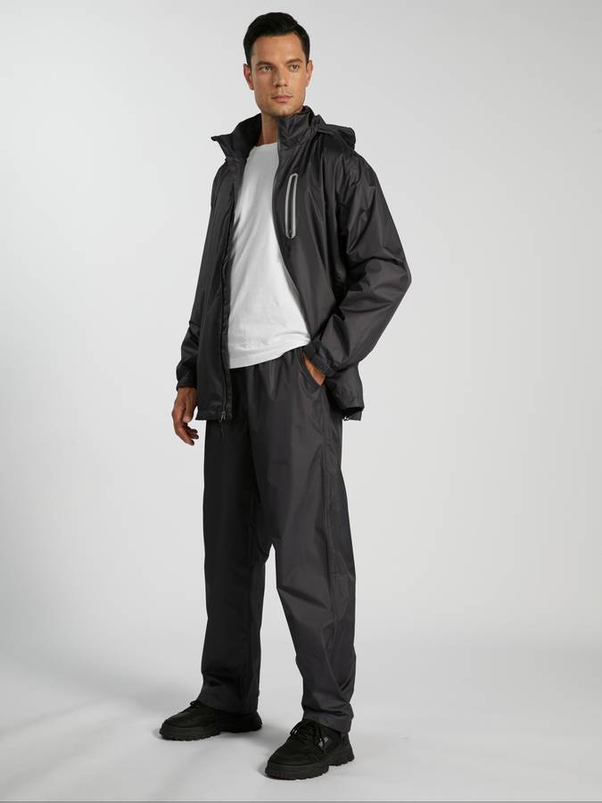 Raincoat Grey Size M