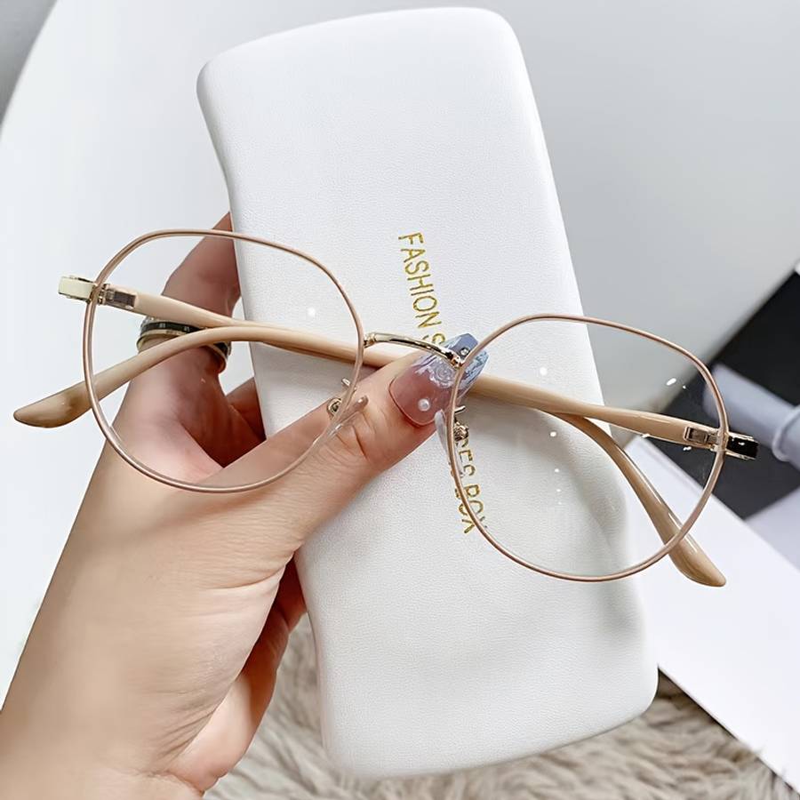 Glasses Color Rose Golden