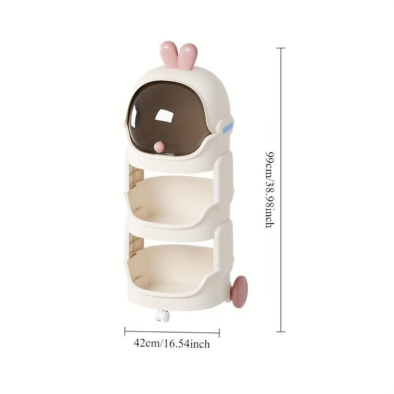 Storage And Organizationcolor White 4 Layers