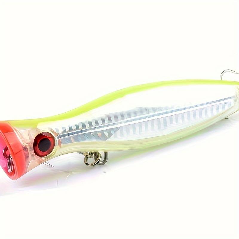 1pc Popper Fishing Lure 12.5cm 40.3g ABS Hard Bait for Fresh Saltwater Angling Crash Wate