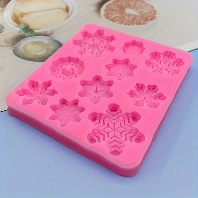 Suitable For Baking Molds Items Christmas Series Snowflakes