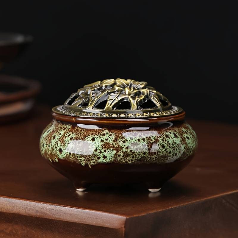 Incense Burner Style  Kiln Gray