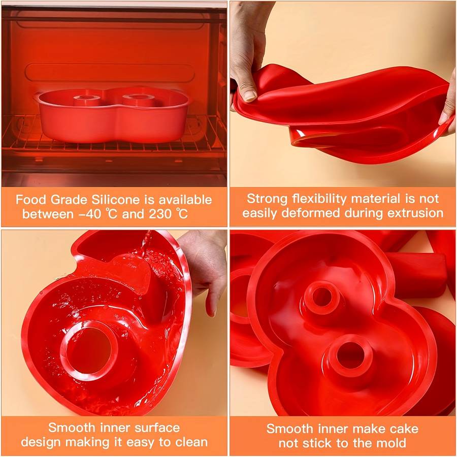 Suitable For Baking Molds Items Full Set Of 9 Molds