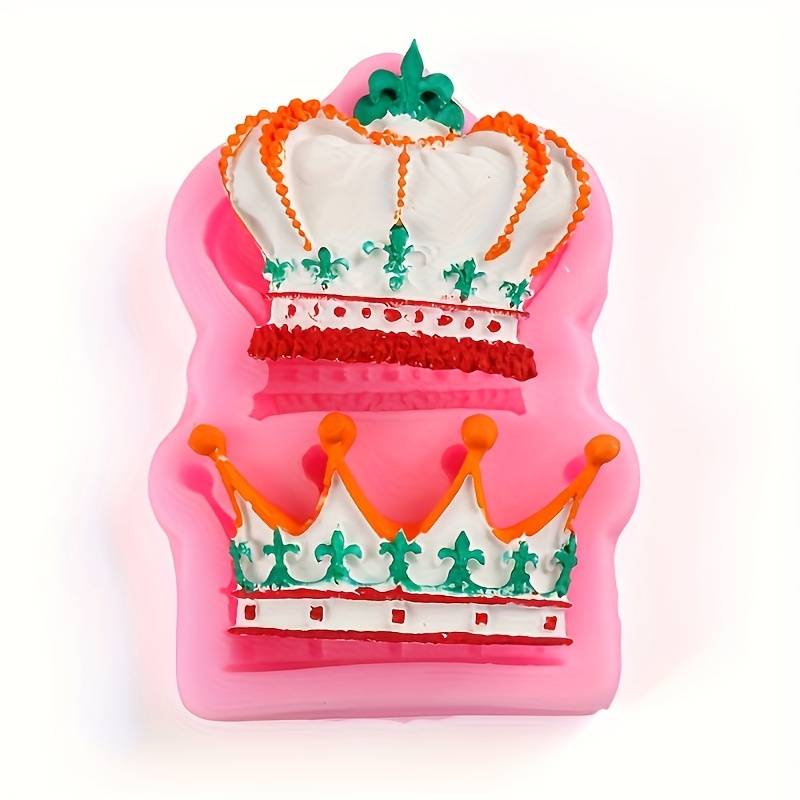 Suitable For Baking Molds Items Crown Silicone Mold