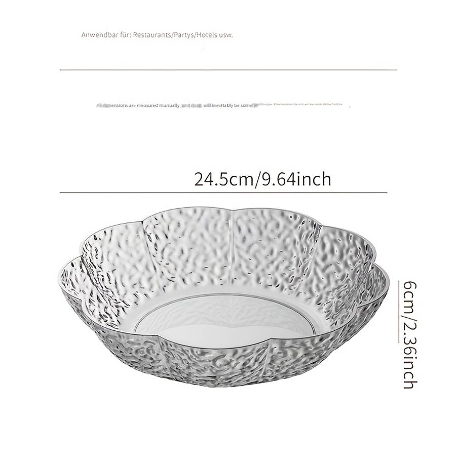 Bowl Color Grey Color Silvery Edge