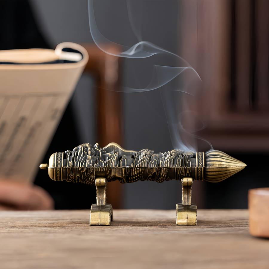 Incense Burner Model  Golden List   Incense Burner  Small Size