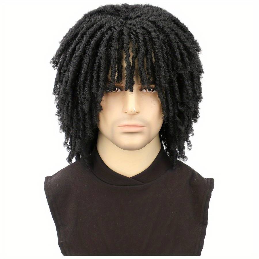 #1B Mens Wigs Hair Length 15.24Cm