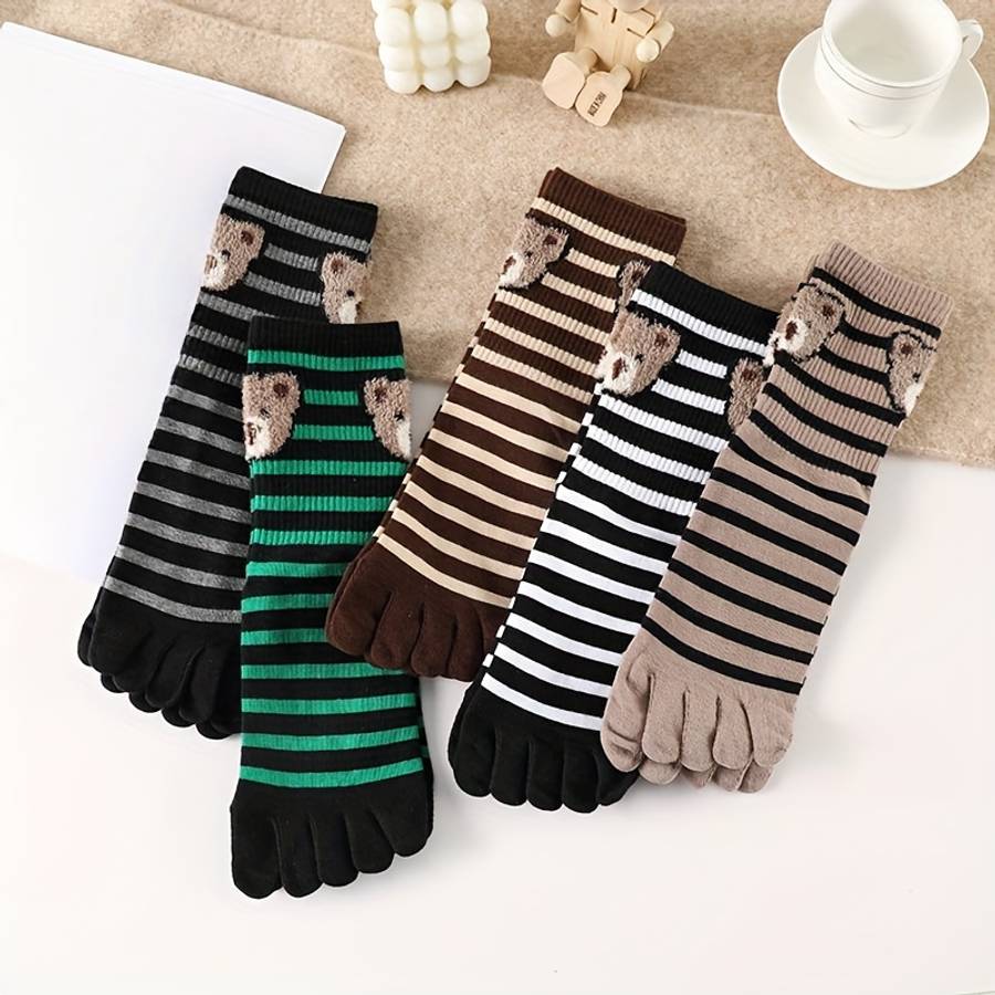 Women S Socks Color Mixed Colors 5 Pairs Size Onesize
