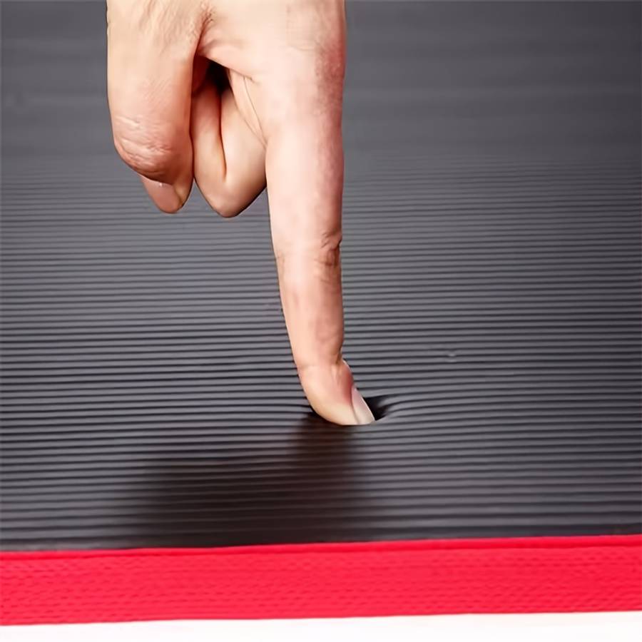 Yoga Mat Black With Shoulder Strap
