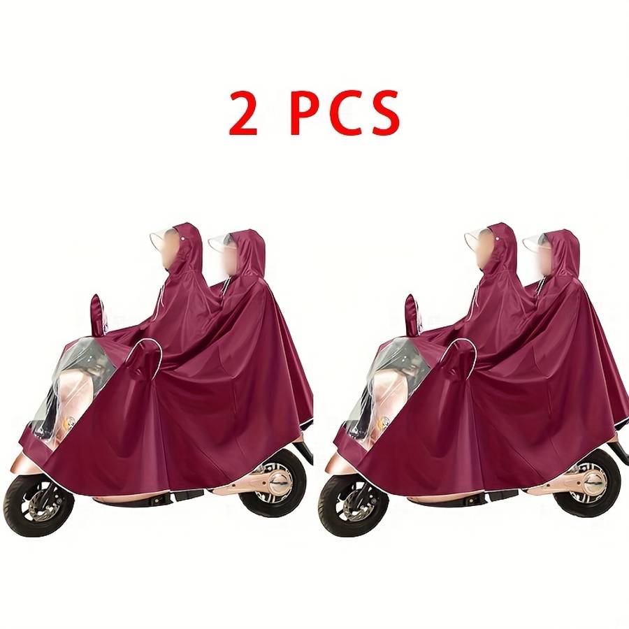 Raincoat Double Raincoat 2 Pack Red